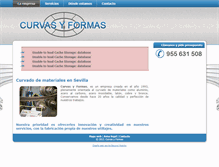 Tablet Screenshot of curvasyformas.com